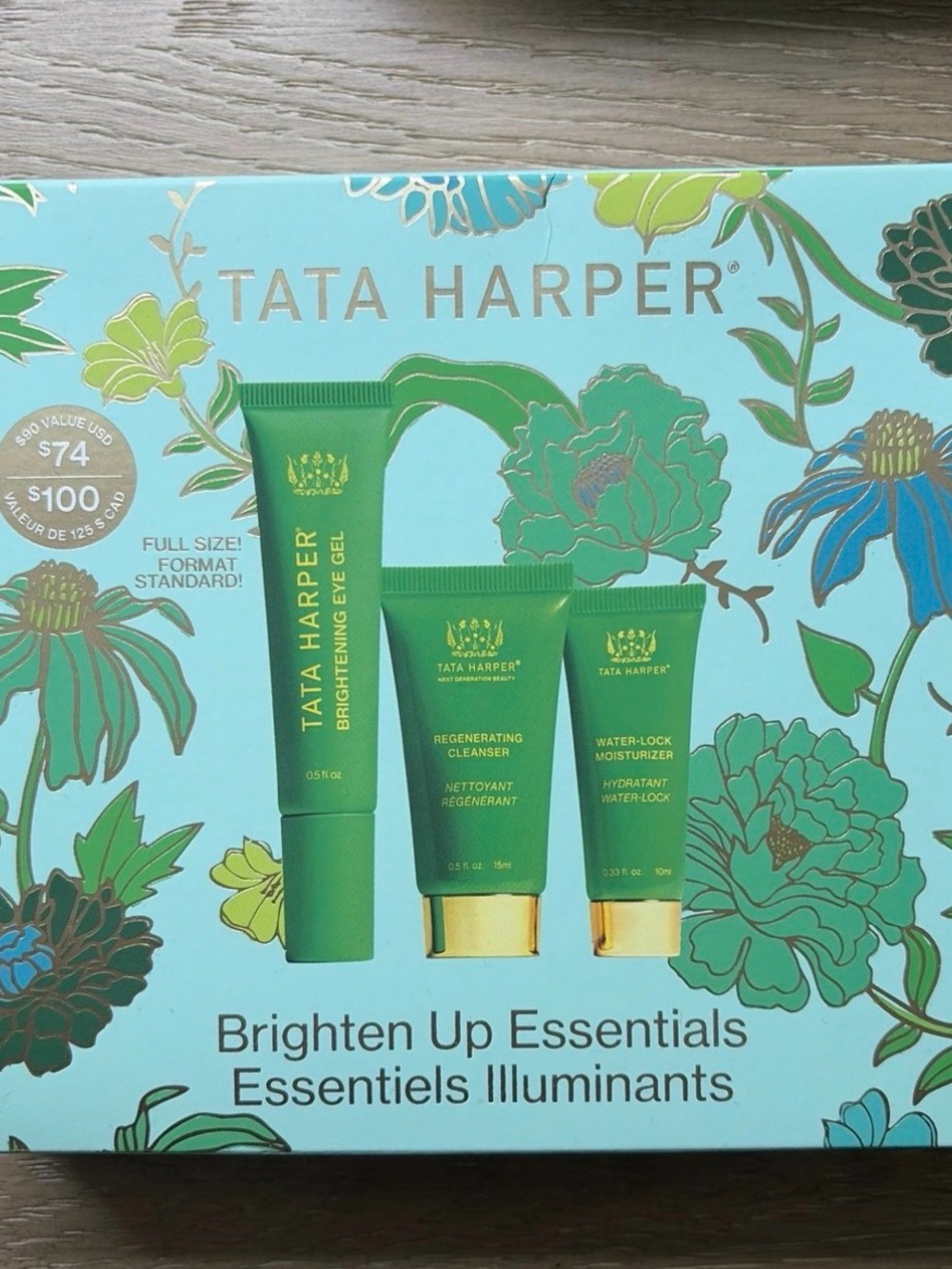 Tata Harper Green Trio Brightening Skincare Set